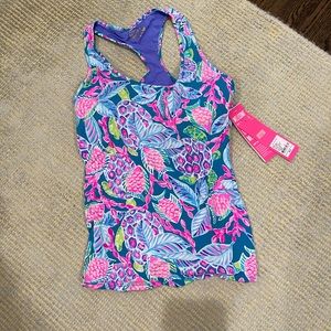 NWT Lilly Pulitzer luxletic tank. Sz S